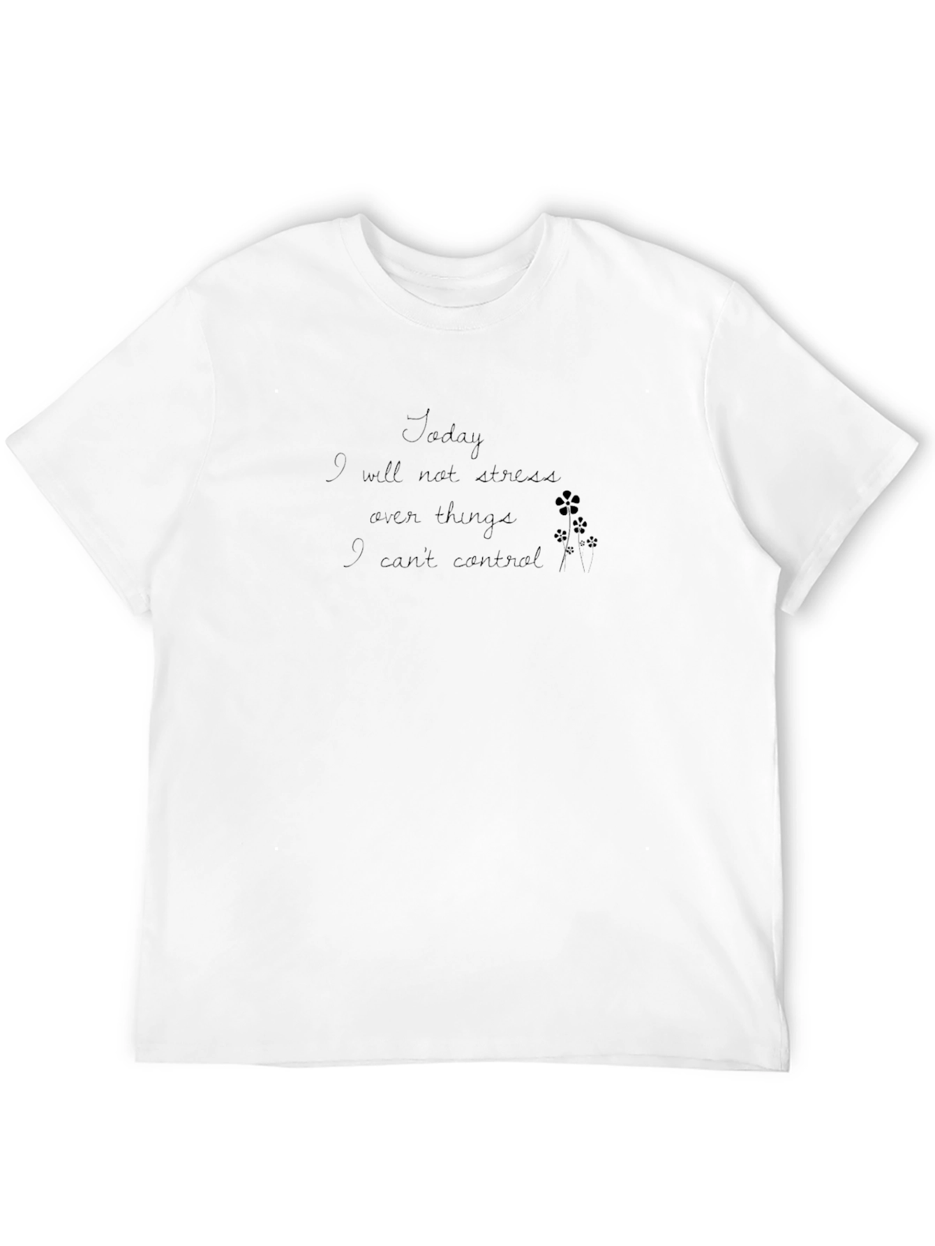 Relaxed Fit T-Shirt - Stress Less Design