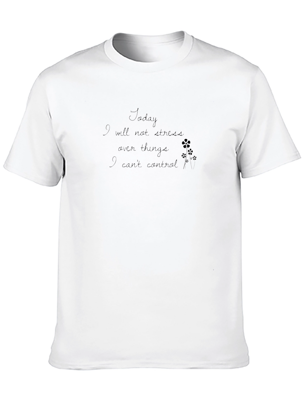 Relaxed Fit T-Shirt - Stress Less Design