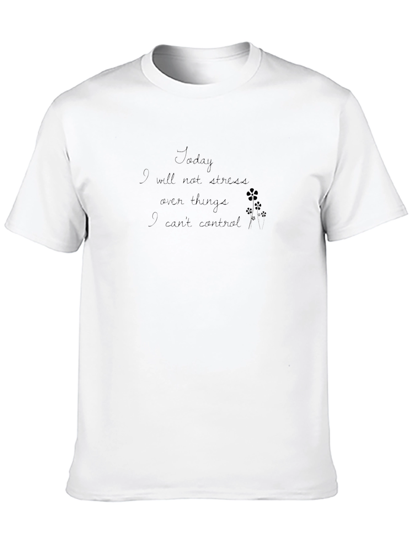 Relaxed Fit T-Shirt - Stress Less Design