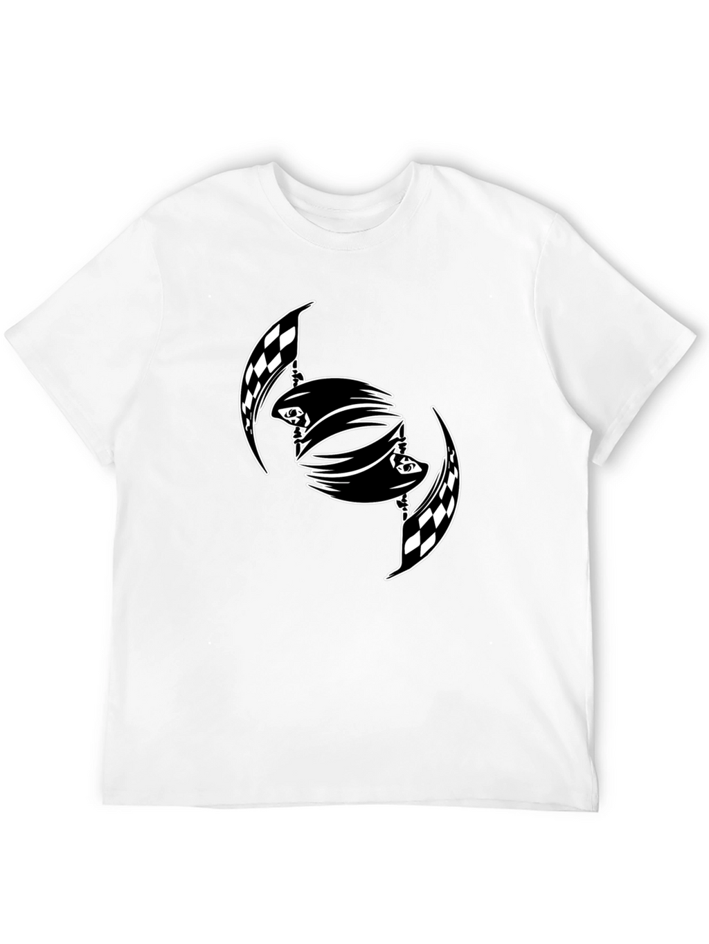 Checkered Flag T-Shirt: Graphic Tee for Race Fans