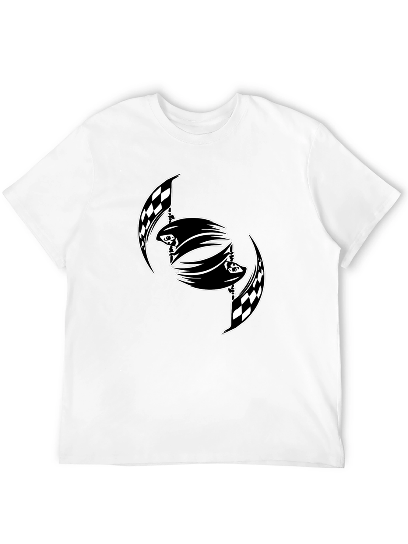 Checkered Flag T-Shirt: Graphic Tee for Race Fans