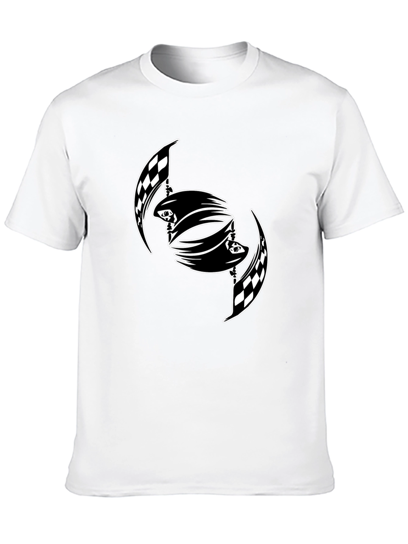 Checkered Flag T-Shirt: Graphic Tee for Race Fans