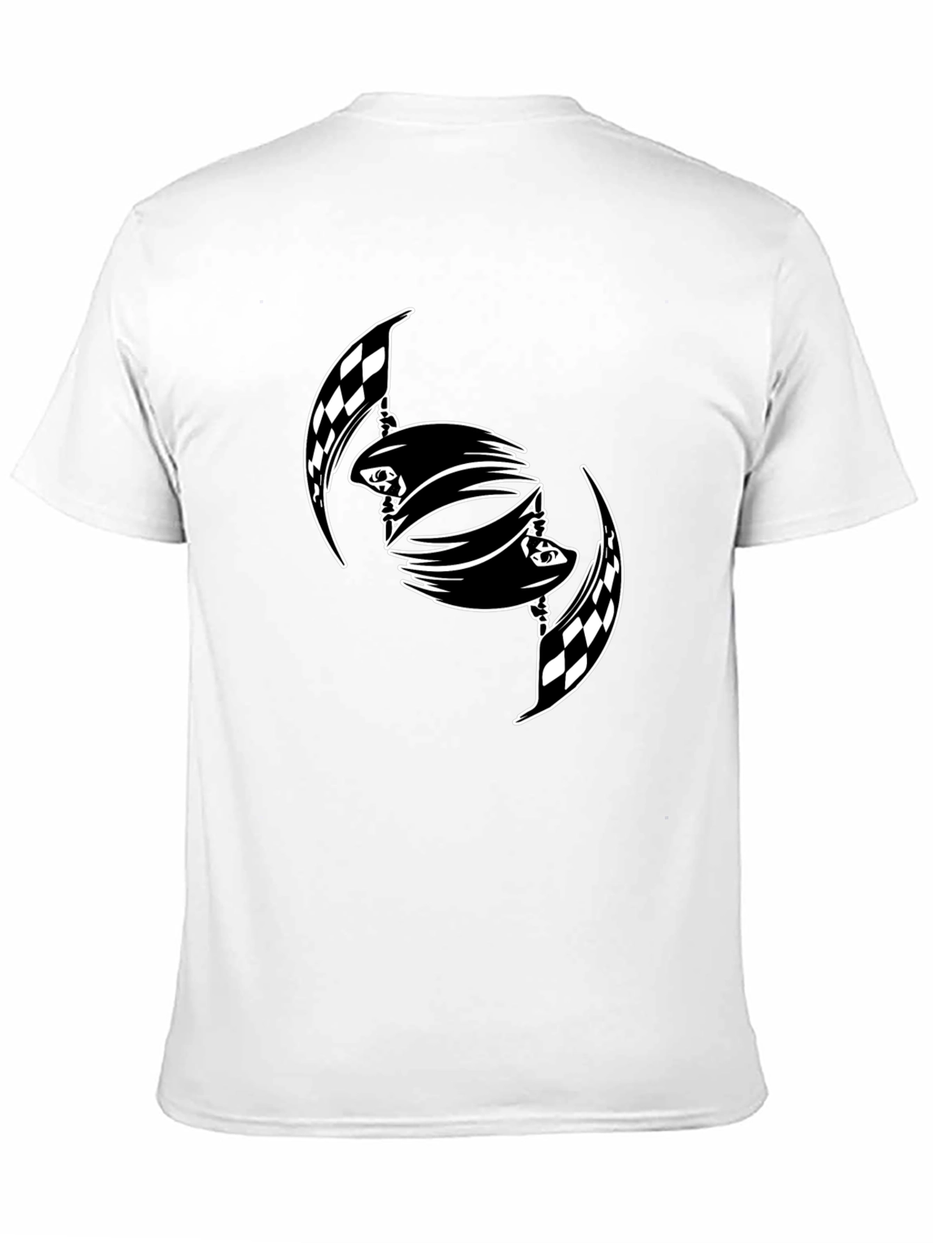 Checkered Flag T-Shirt: Graphic Tee for Race Fans