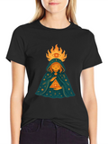 Mystic Eye Graphic Tee - Unisex Black T-Shirt