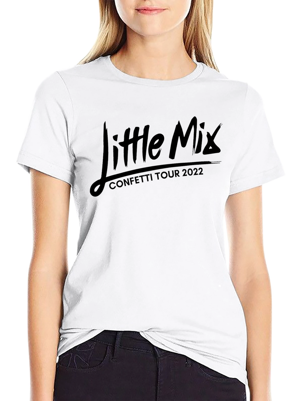 Little Mix Confetti Tour 2022 Black T-Shirt