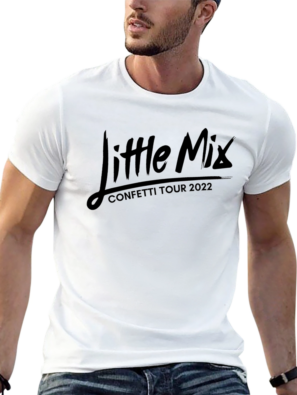 Little Mix Confetti Tour 2022 Black T-Shirt