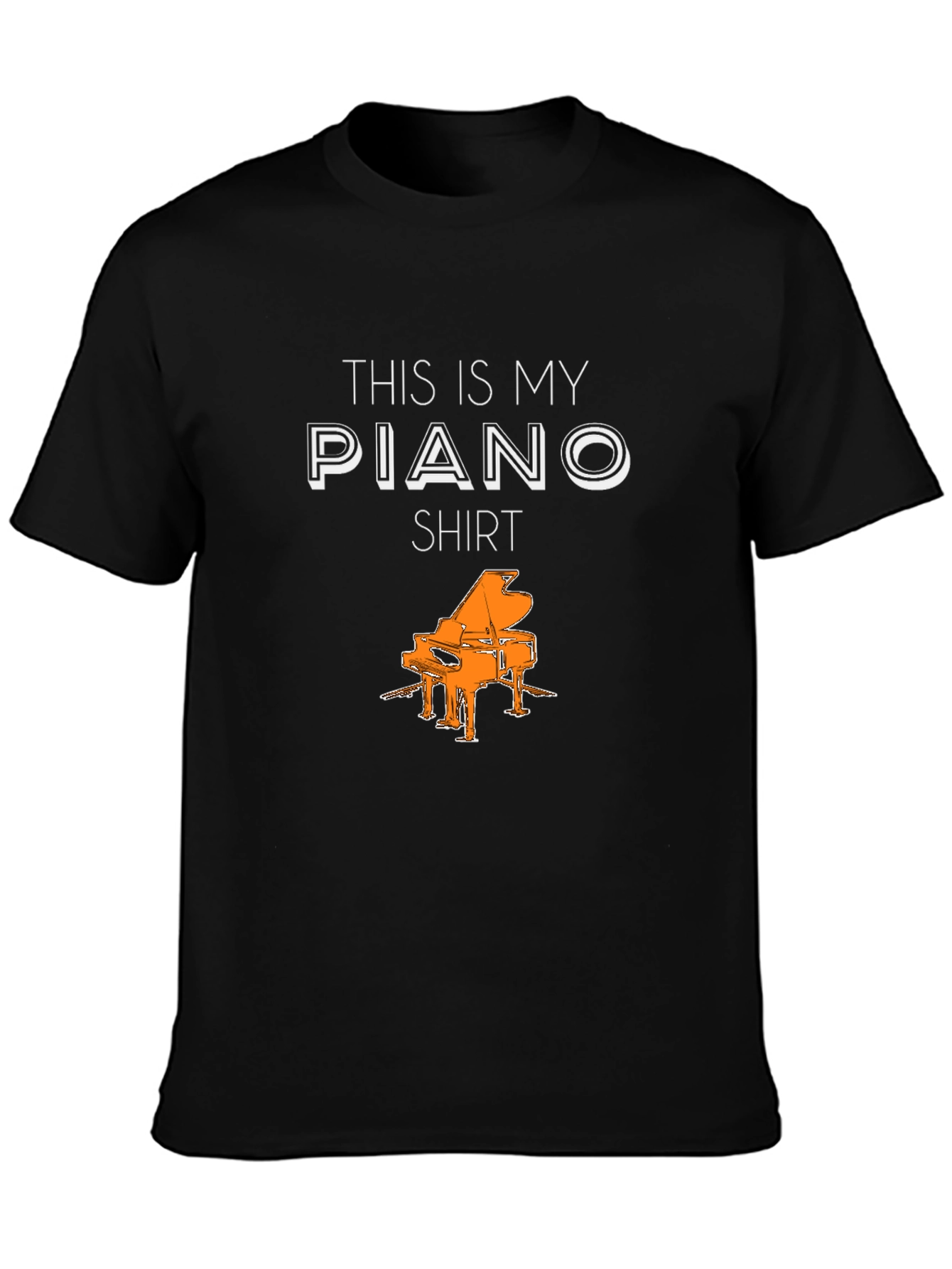 This Is My Piano Shirt - Musician Tee
