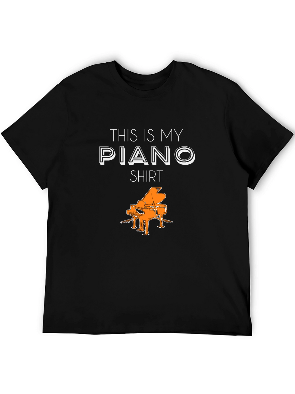 This Is My Piano Shirt - Musician Tee