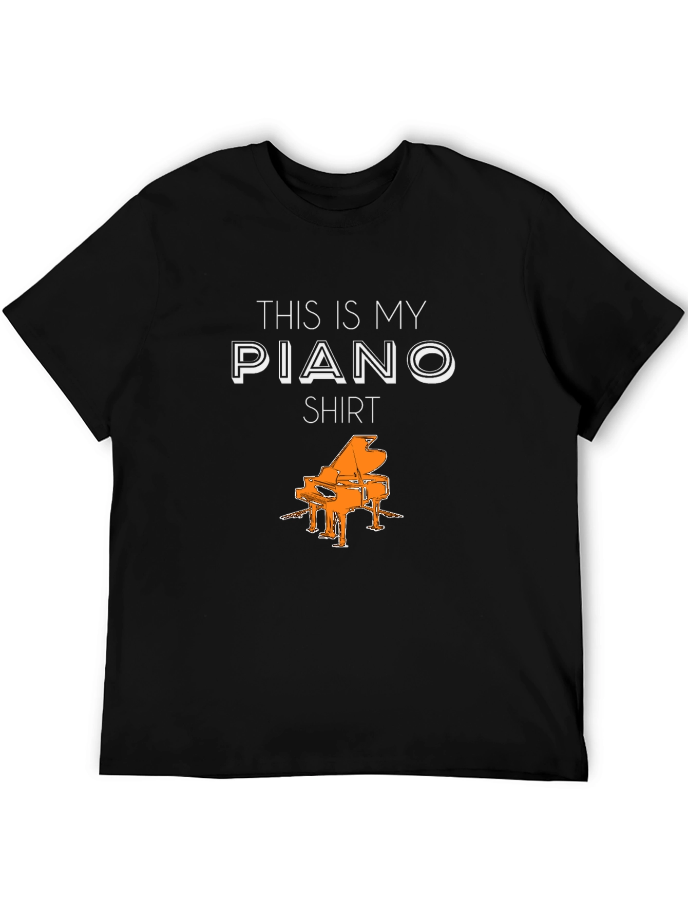 This Is My Piano Shirt - Musician Tee