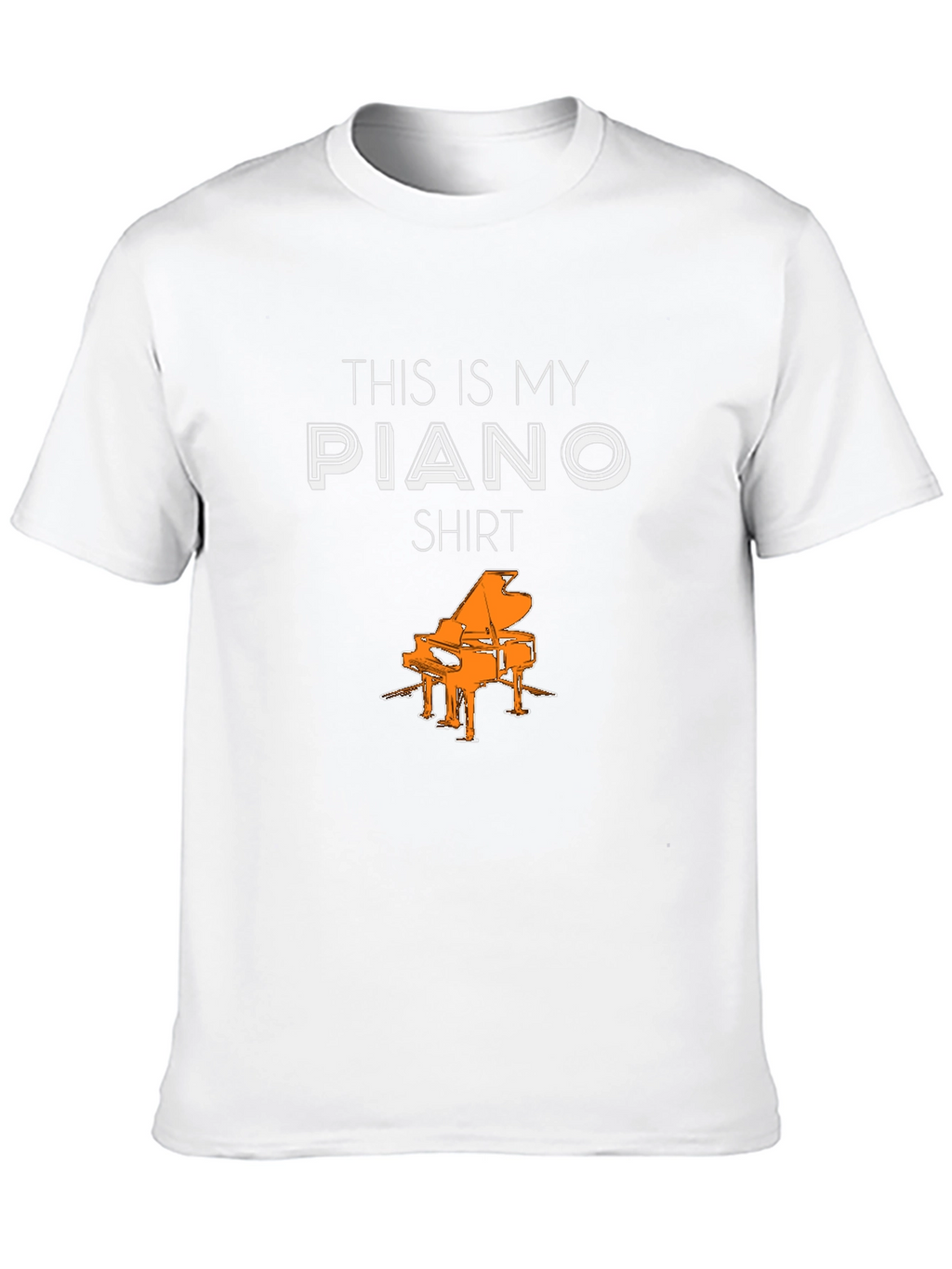 This Is My Piano Shirt - Musician Tee