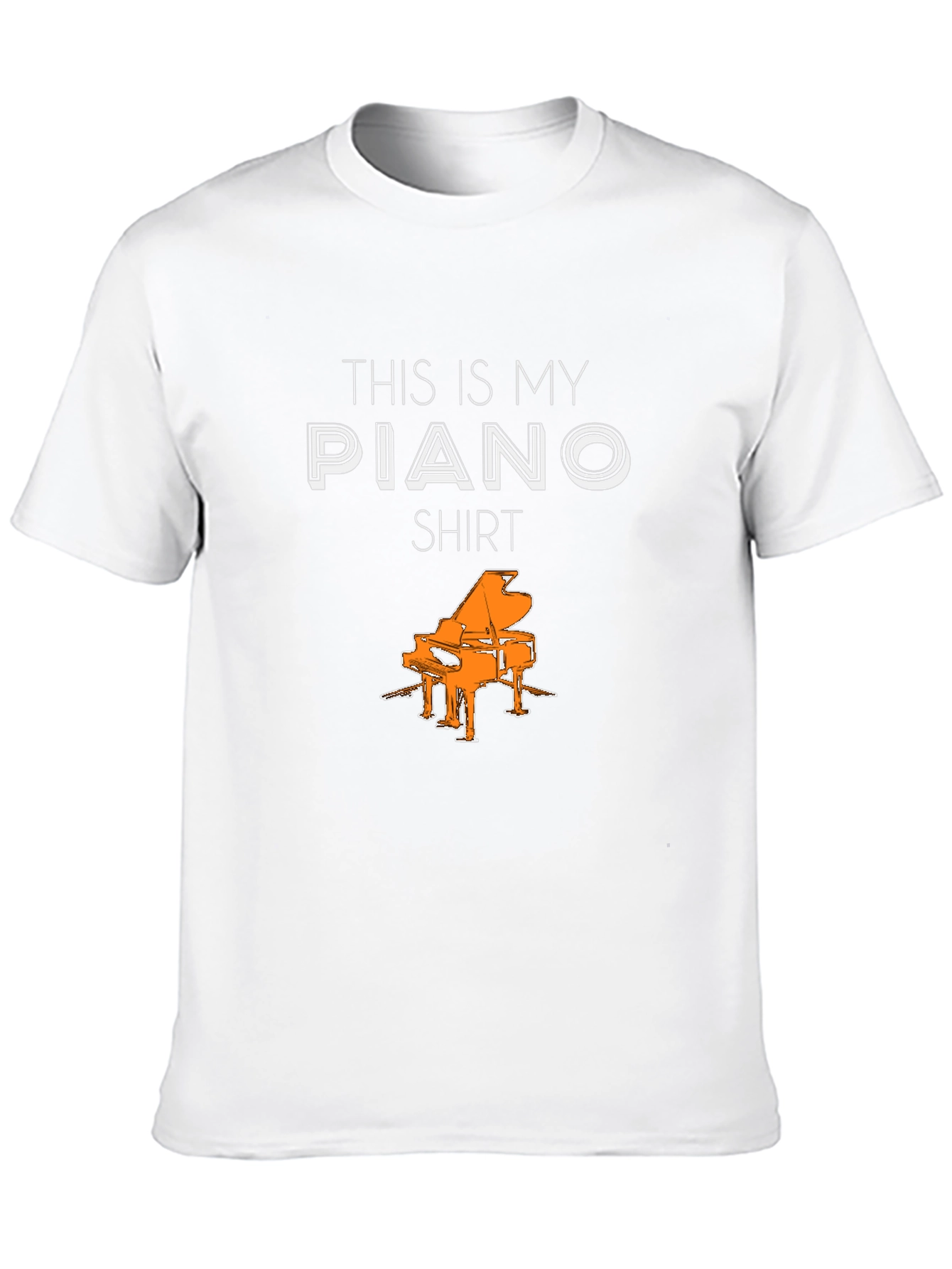 This Is My Piano Shirt - Musician Tee