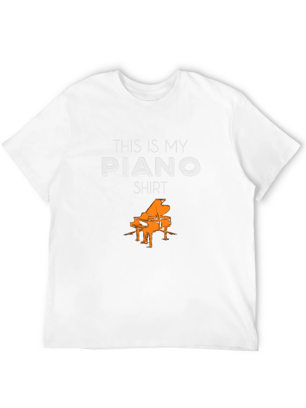This Is My Piano Shirt - Musician Tee