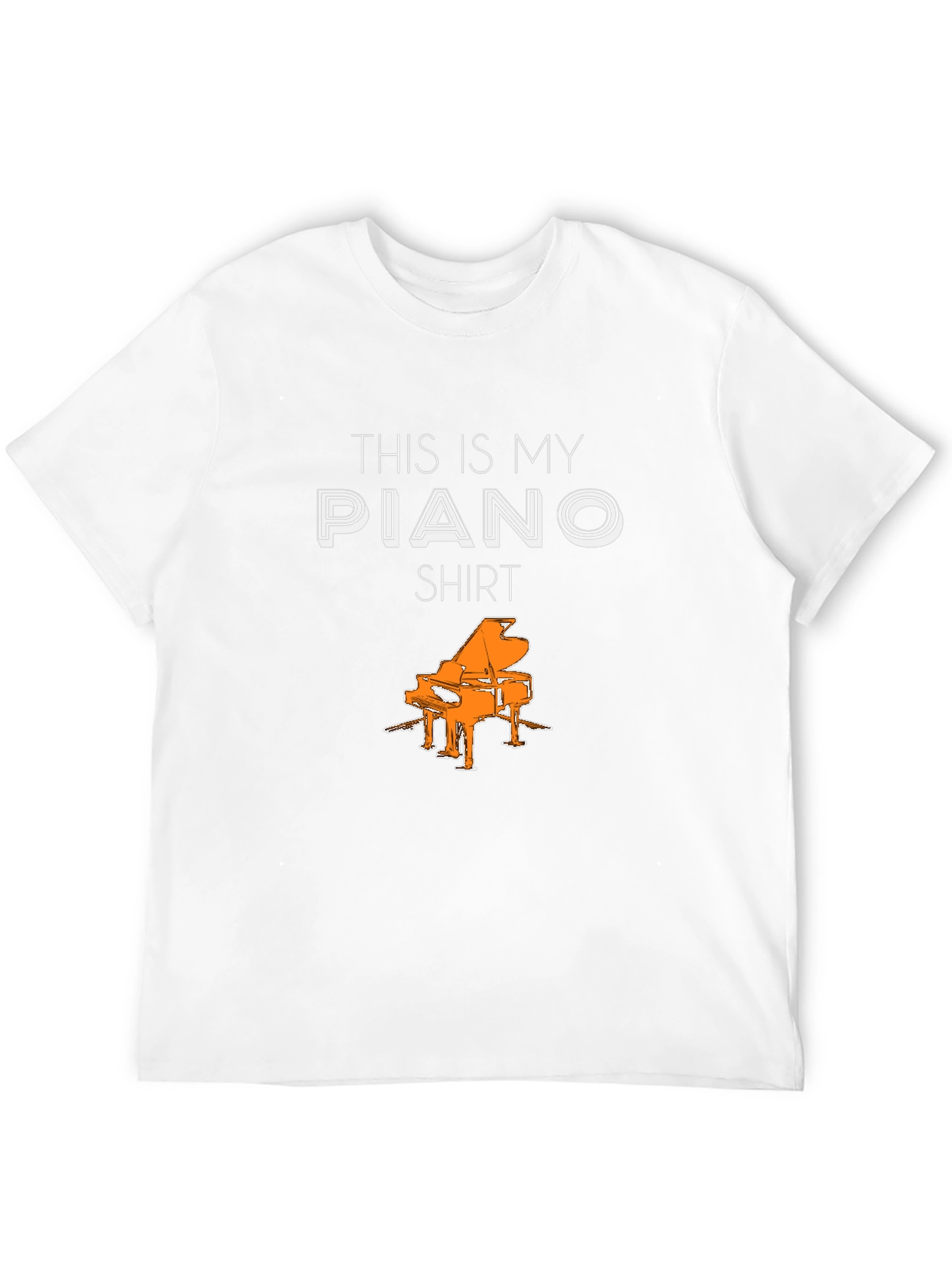 This Is My Piano Shirt - Musician Tee