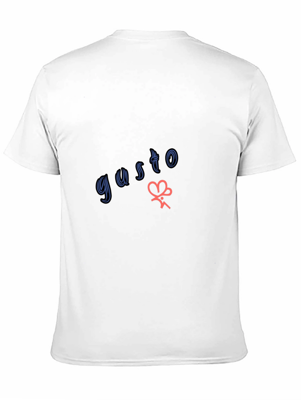 Gusto Graphic Tee - Stylish Black Cotton T-Shirt
