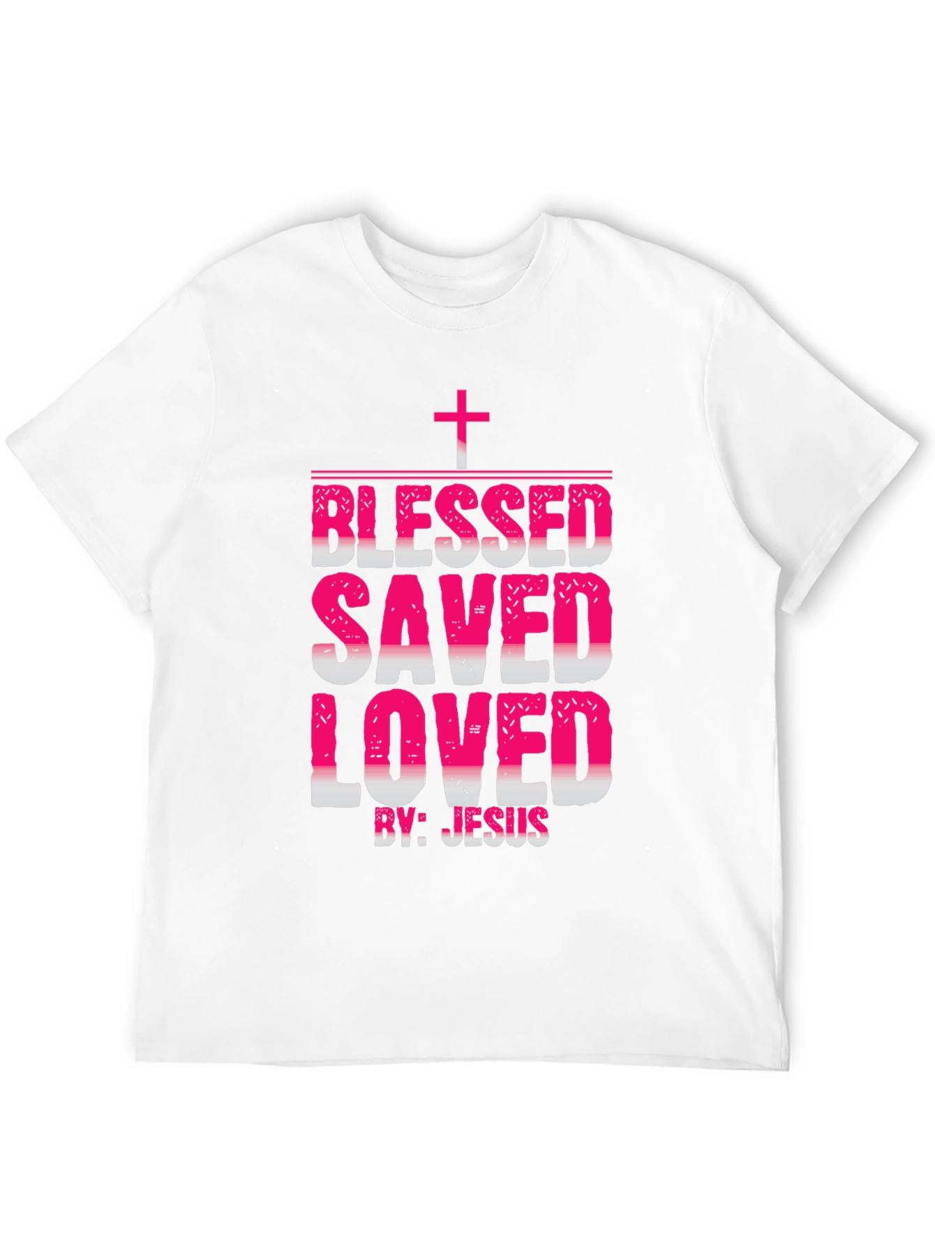 Blessed Saved Loved Christian T-Shirt