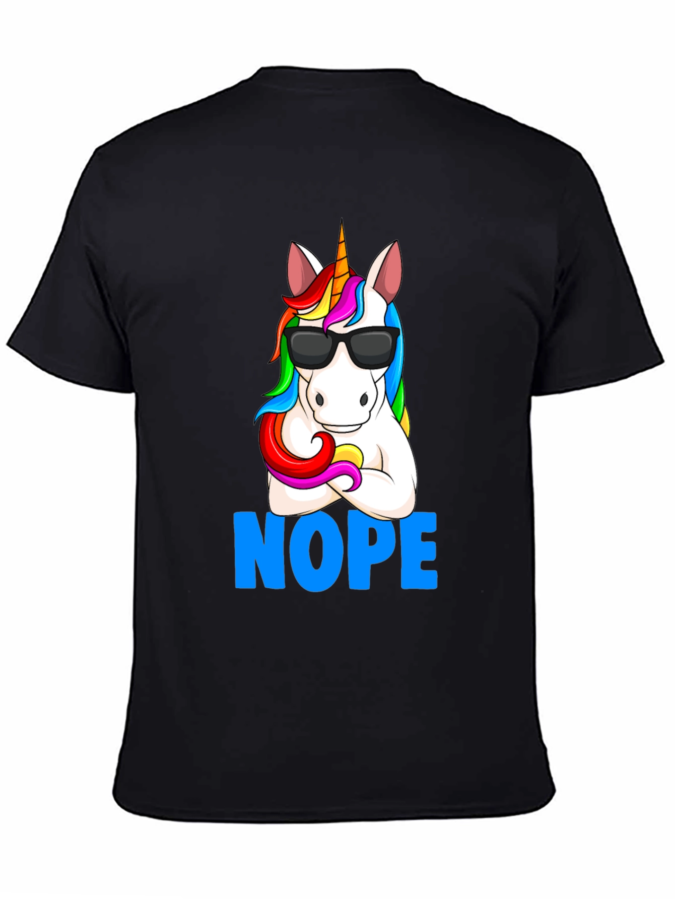 Unicorn NOPE T-Shirt - Funny Graphic Tee