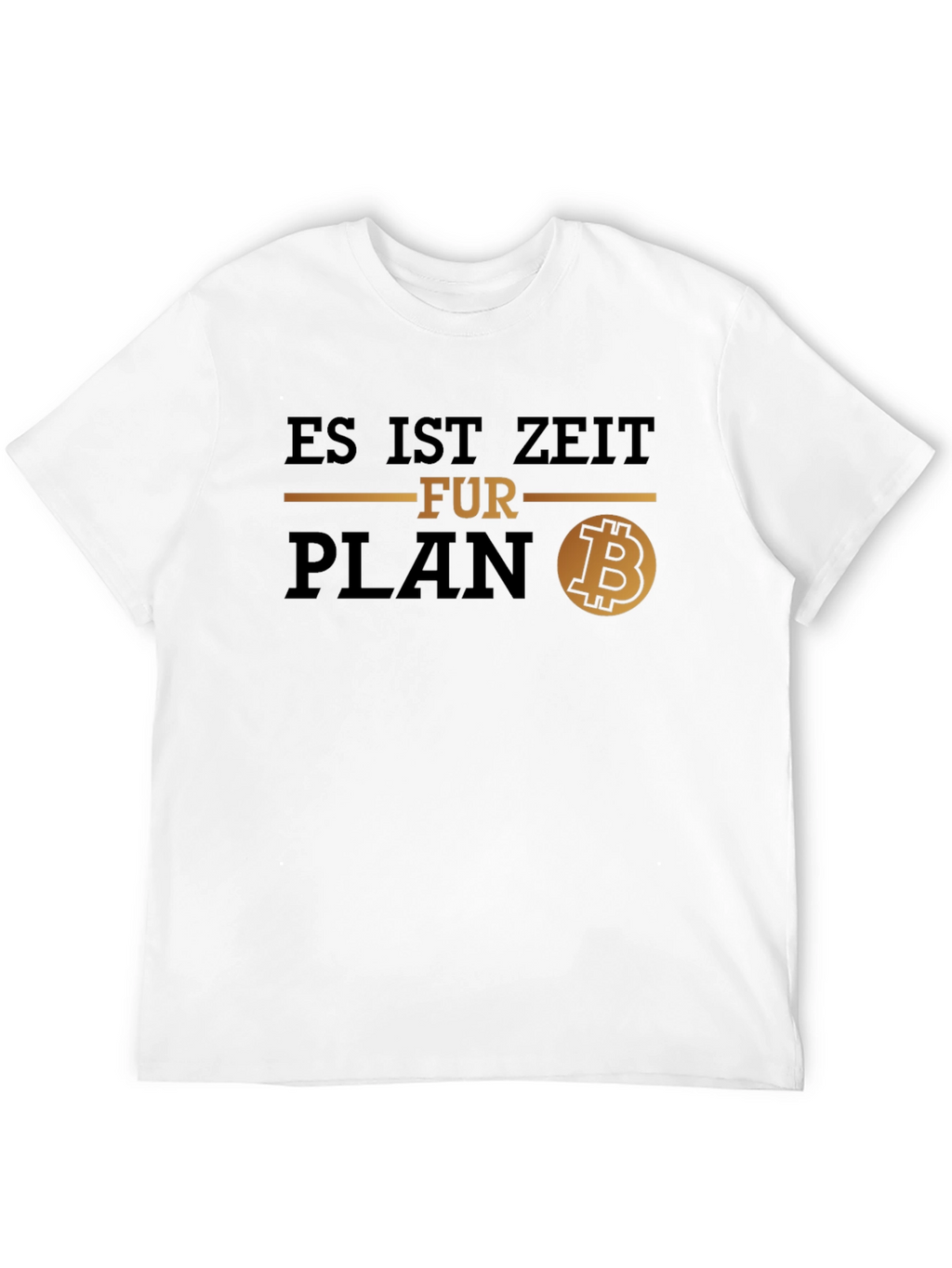 Bitcoin Plan T-Shirt - Crypto Currency Tee