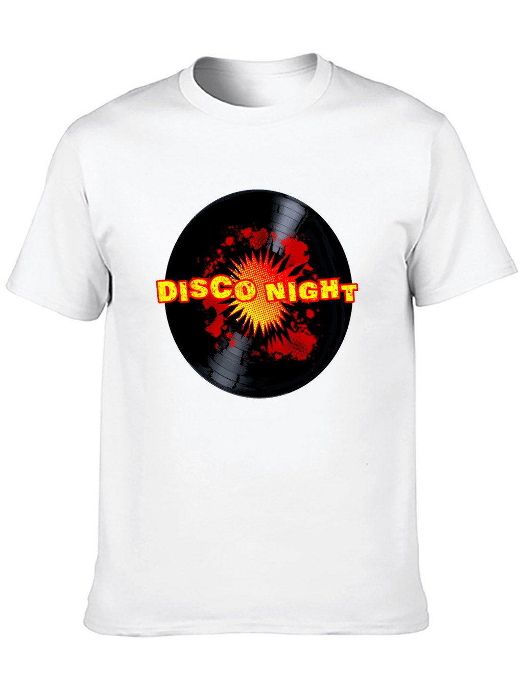 Disco Night Black T-Shirt
