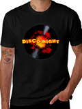 Disco Night Black T-Shirt