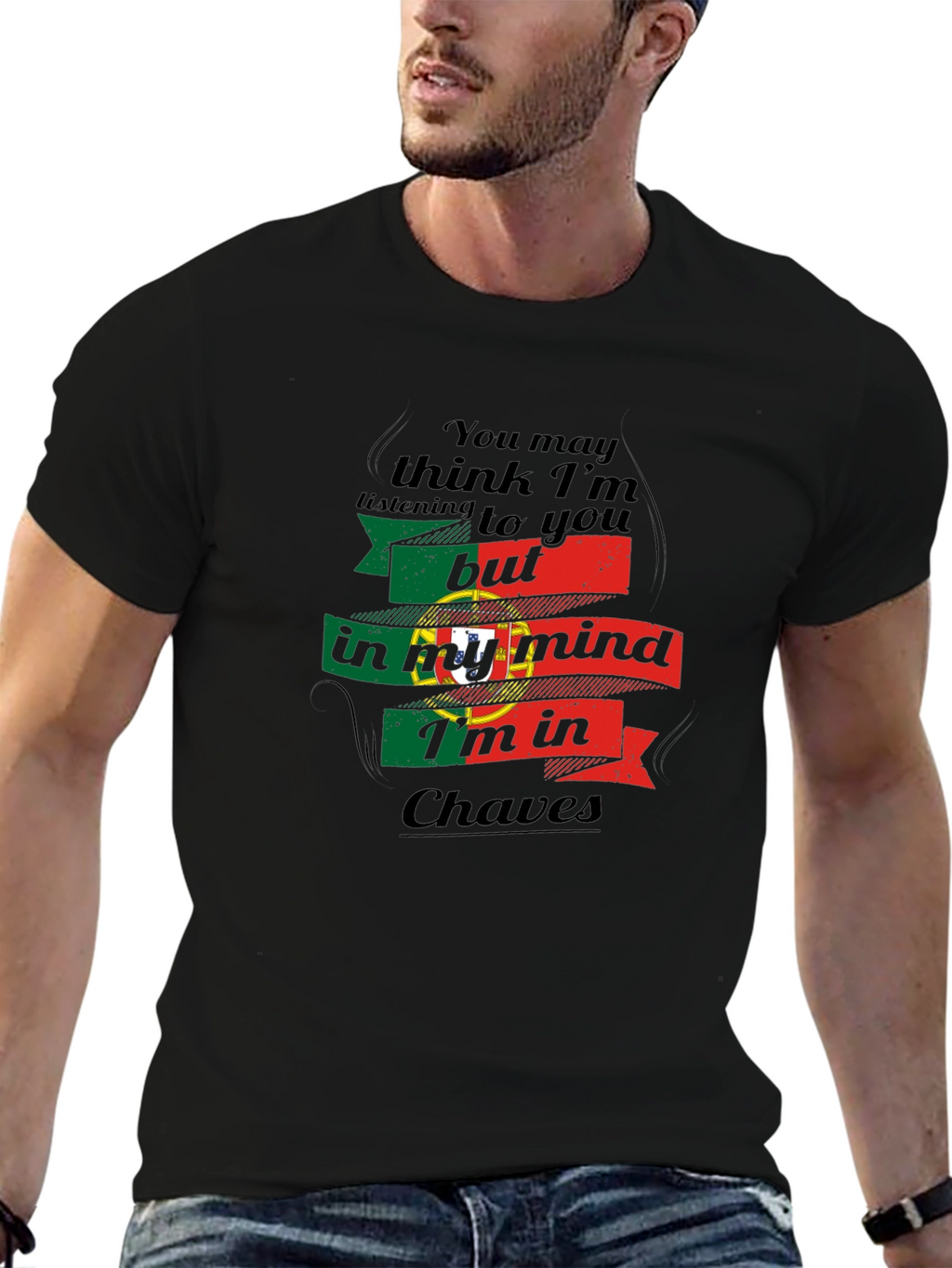 Chaves Portugal Mind T-Shirt - Travel Souvenir Tee