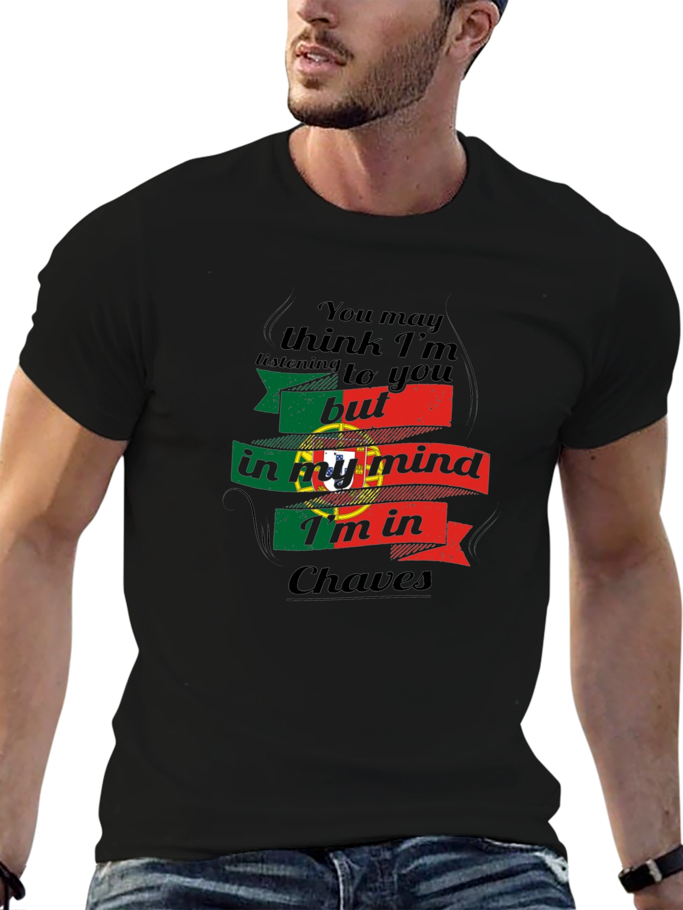 Chaves Portugal Mind T-Shirt - Travel Souvenir Tee