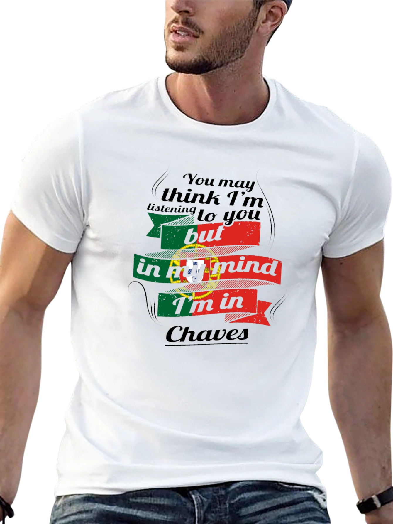 Chaves Portugal Mind T-Shirt - Travel Souvenir Tee