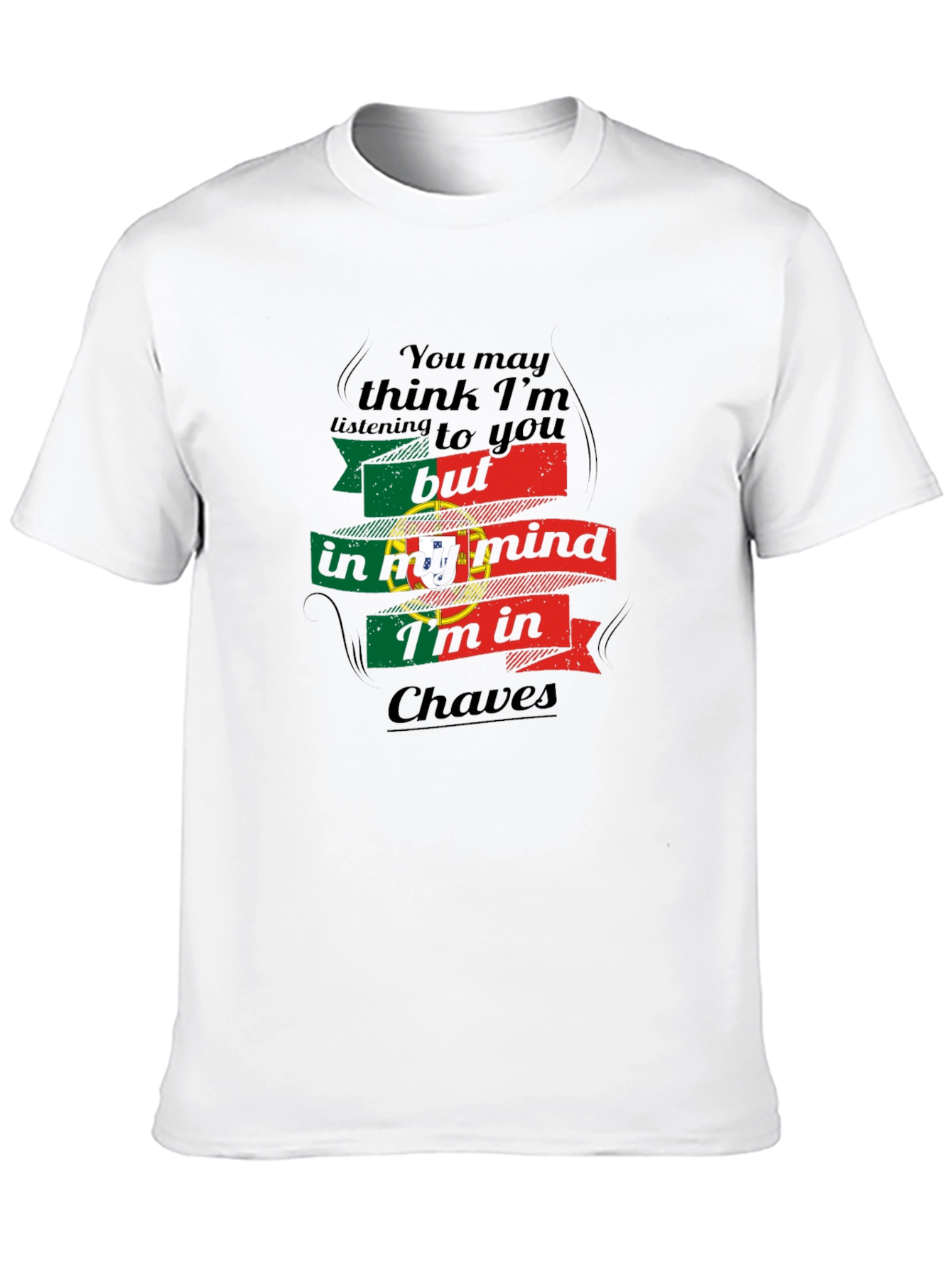 Chaves Portugal Mind T-Shirt - Travel Souvenir Tee