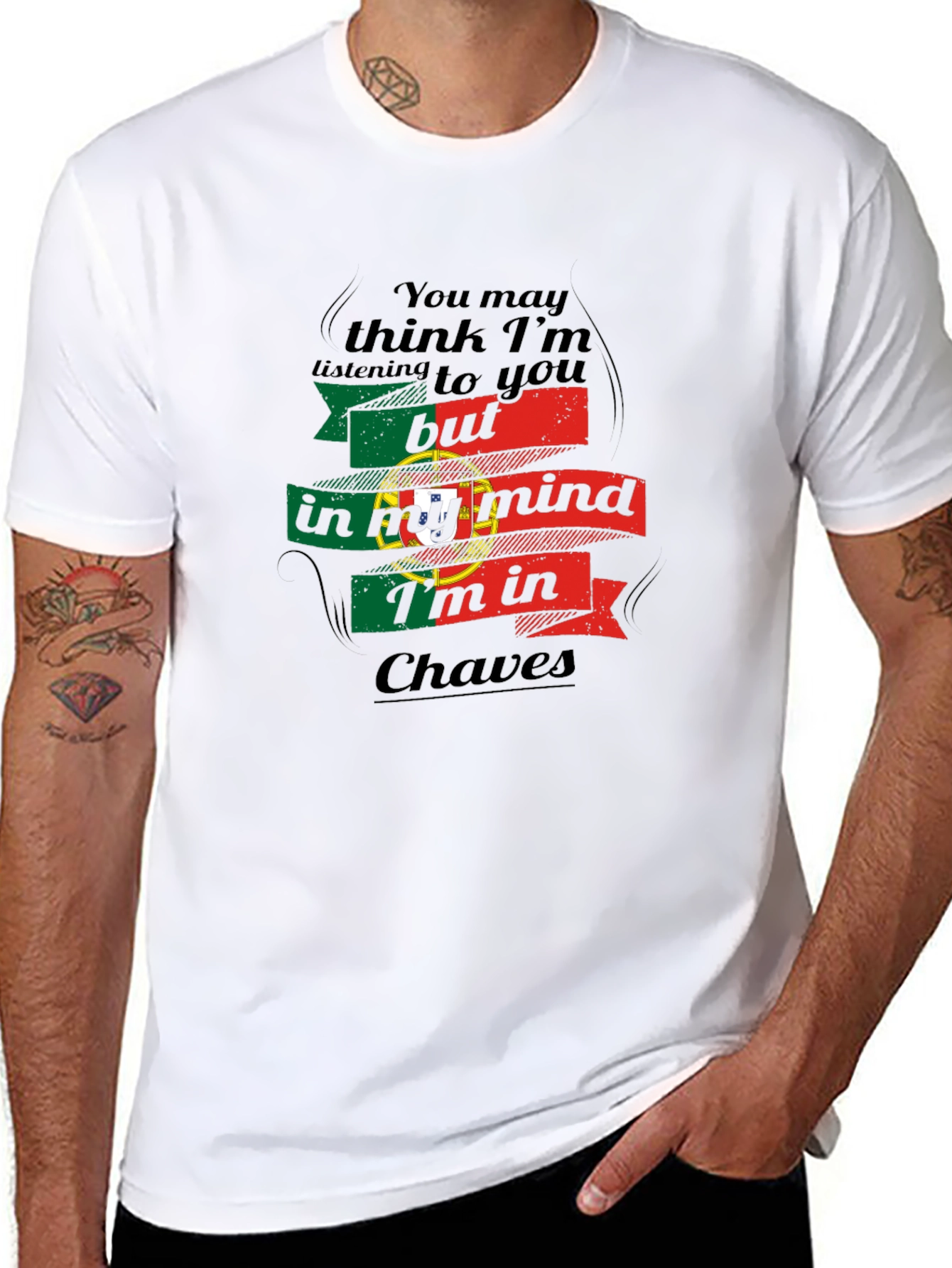 Chaves Portugal Mind T-Shirt - Travel Souvenir Tee