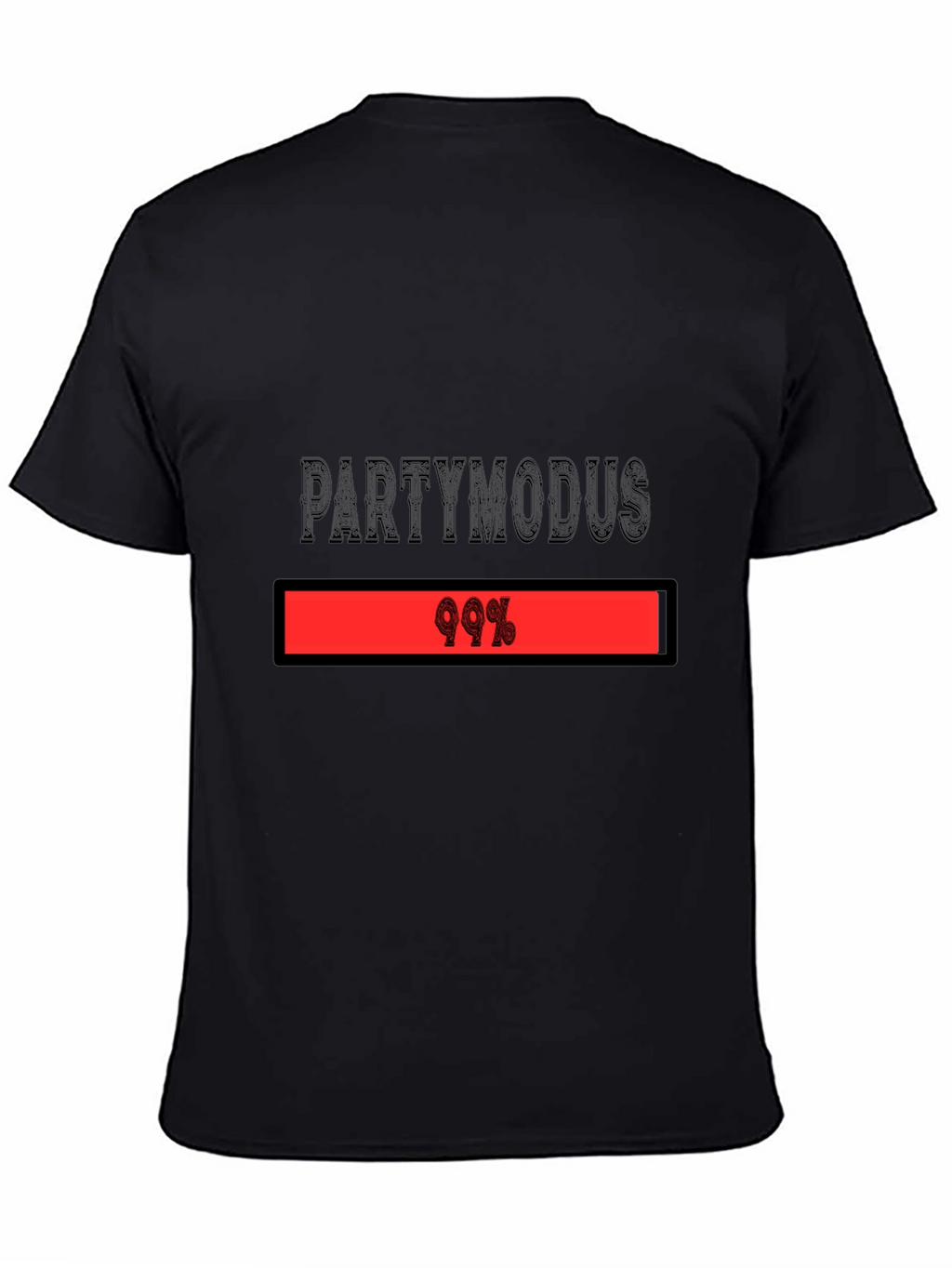 Partymodus 99% Funny Graphic T-Shirt