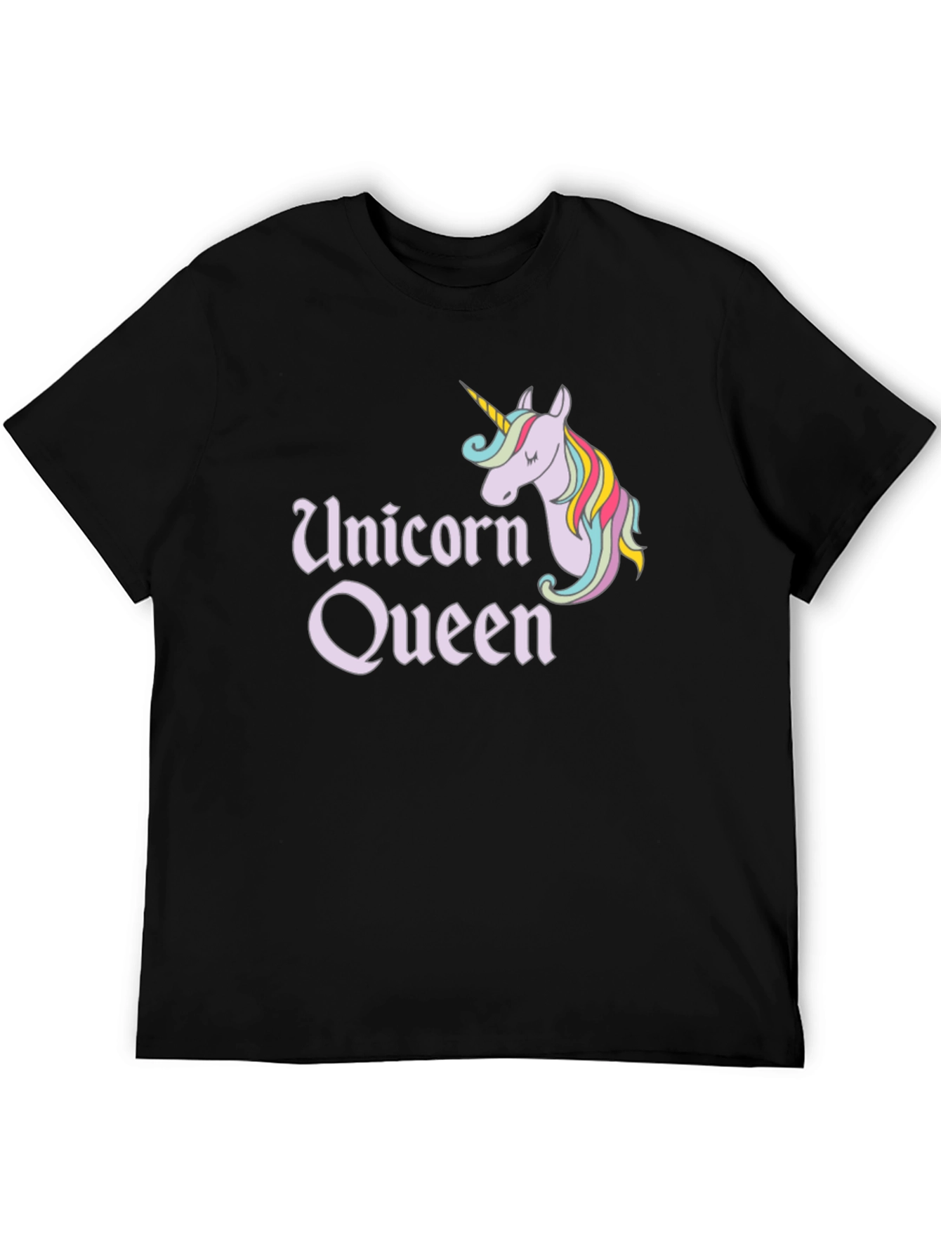 Unicorn Queen T-Shirt - Whimsical Graphic Tee