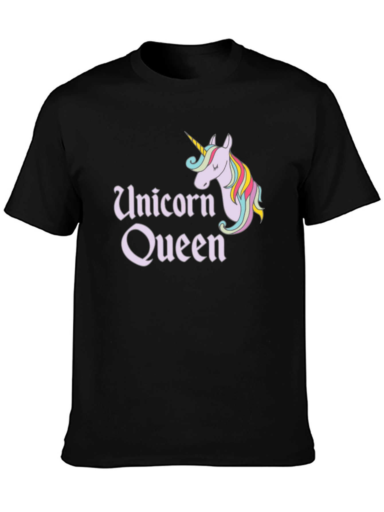 Unicorn Queen T-Shirt - Whimsical Graphic Tee