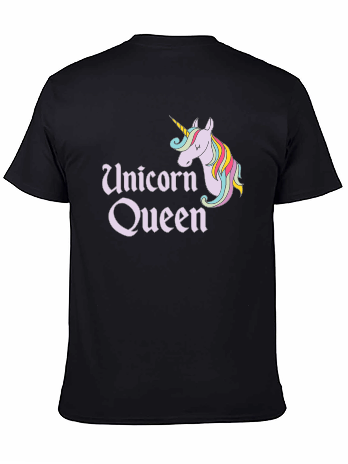 Unicorn Queen T-Shirt - Whimsical Graphic Tee