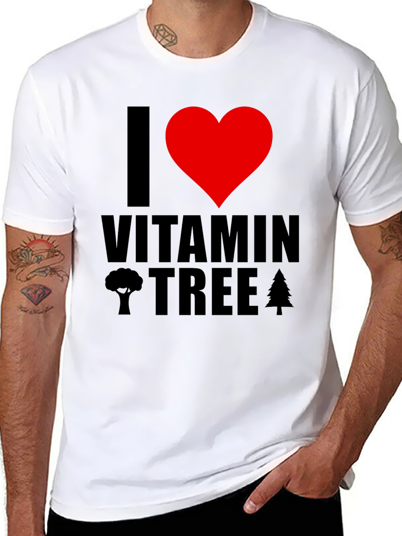 Vitamin Tree Graphic Tee - I Heart Trees