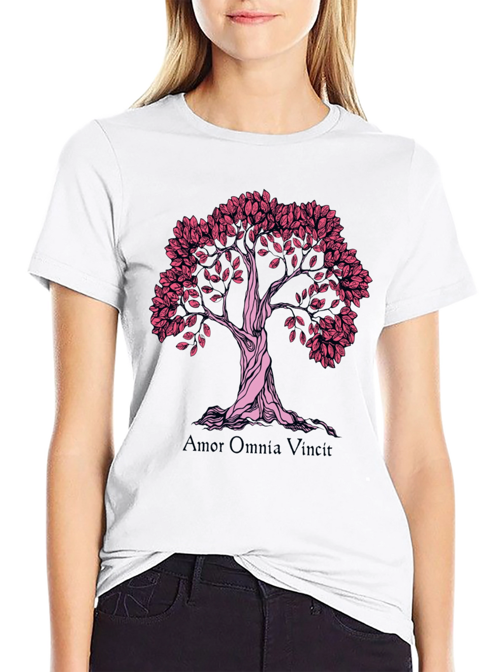 Love Conquers All Tree Graphic Tee