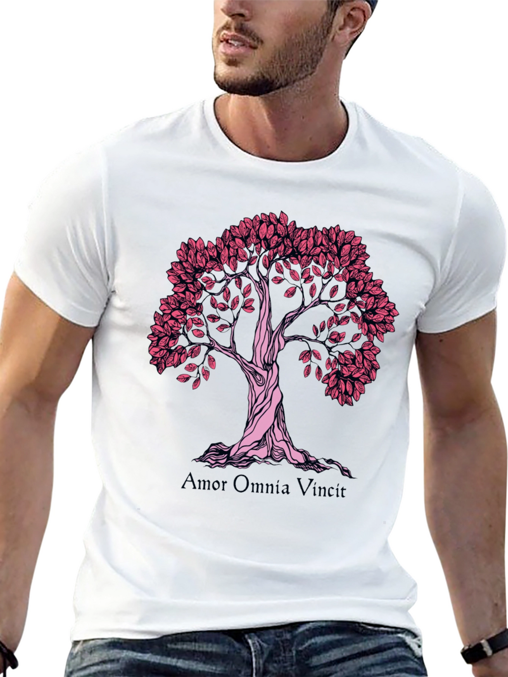 Love Conquers All Tree Graphic Tee