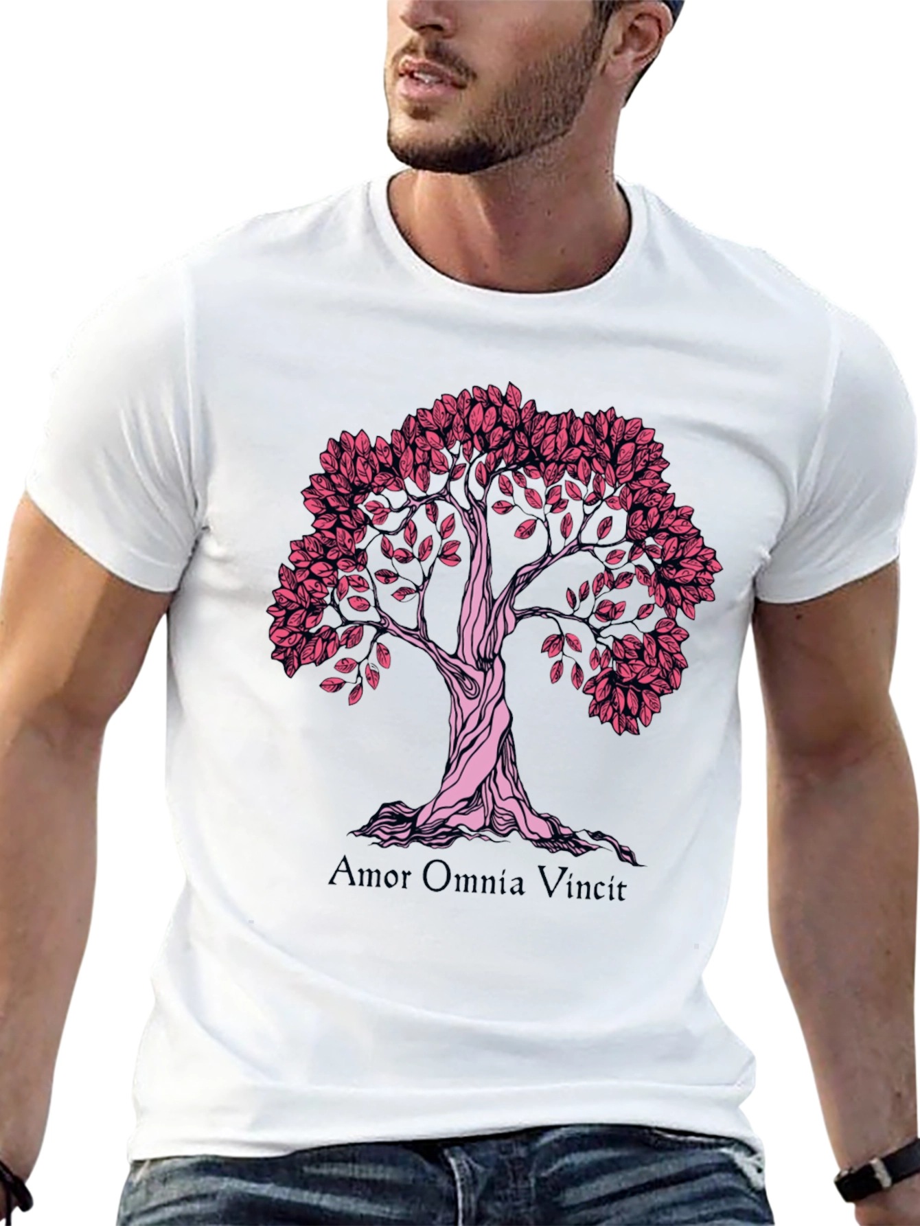 Love Conquers All Tree Graphic Tee