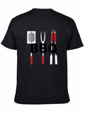 BBQ Graphic Tee - Grill Master Shirt