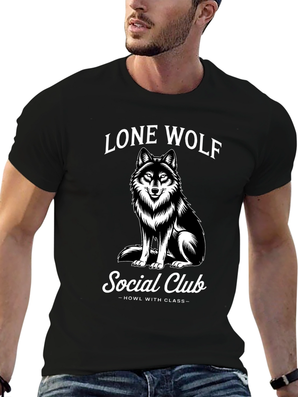 Lone Wolf Social Club Graphic Tee