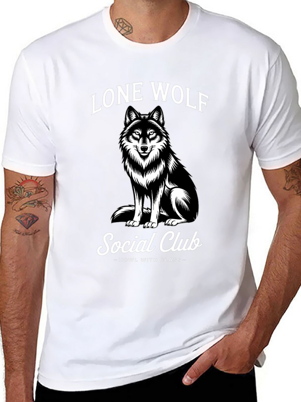 Lone Wolf Social Club Graphic Tee