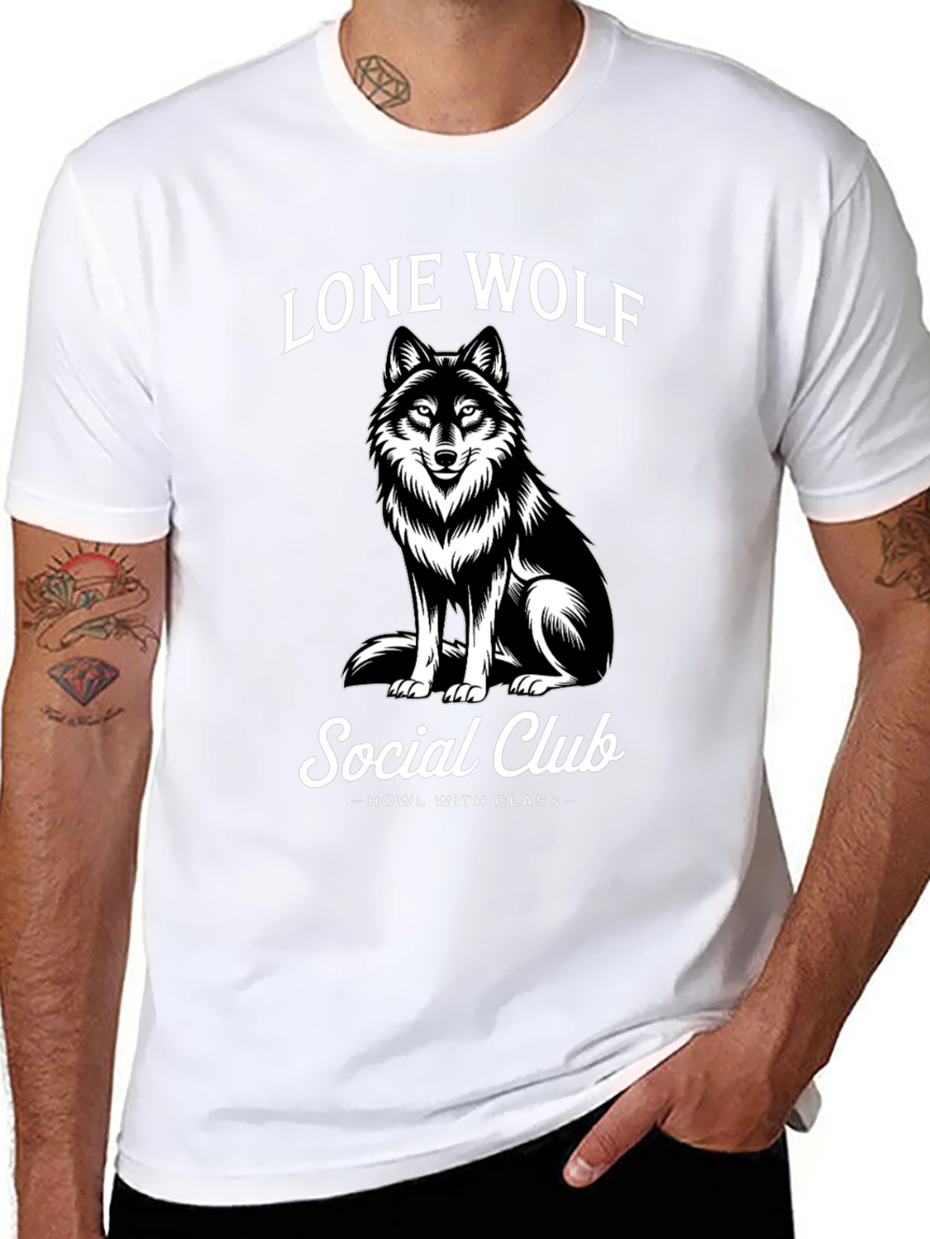 Lone Wolf Social Club Graphic Tee