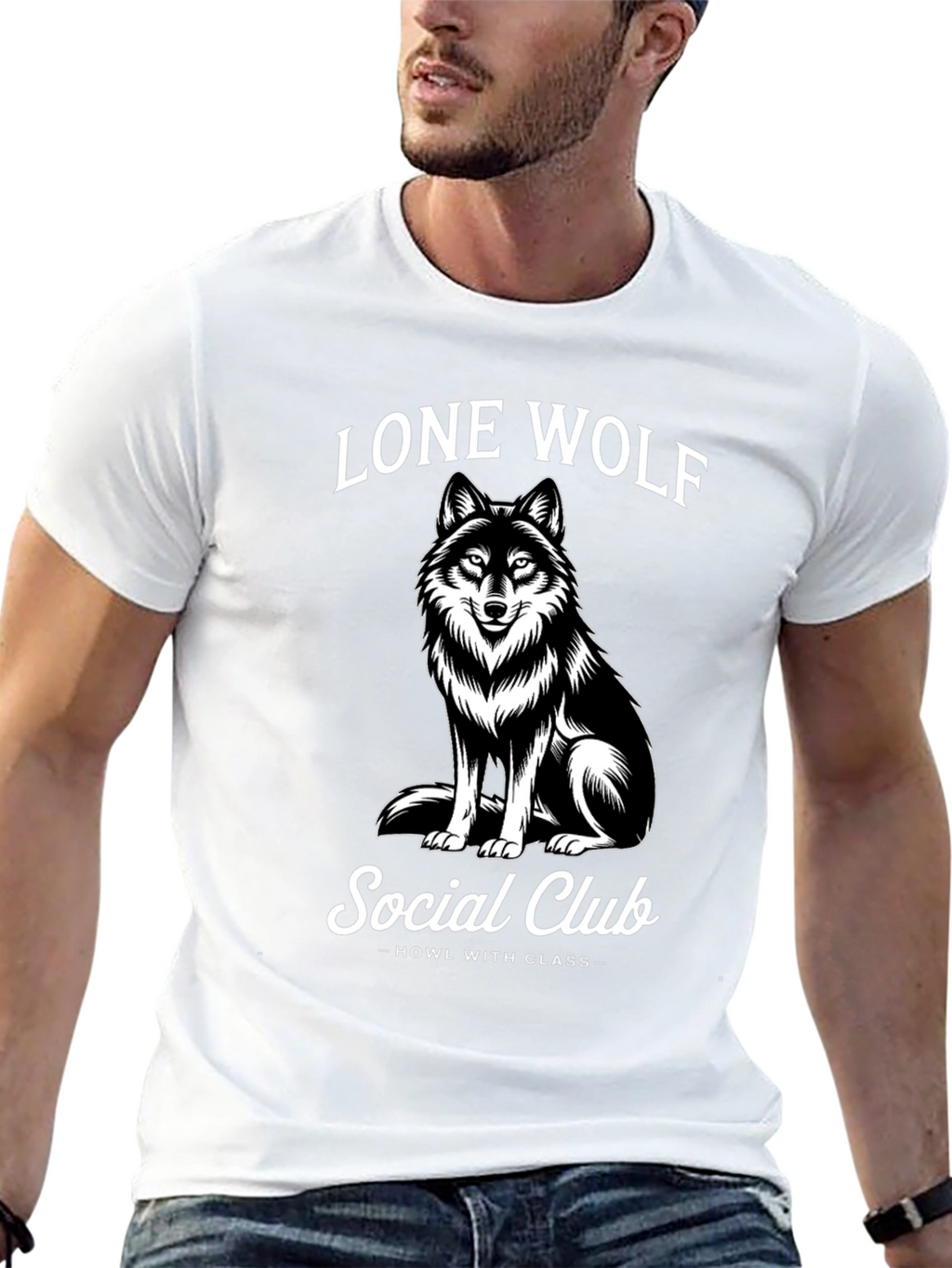 Lone Wolf Social Club Graphic Tee