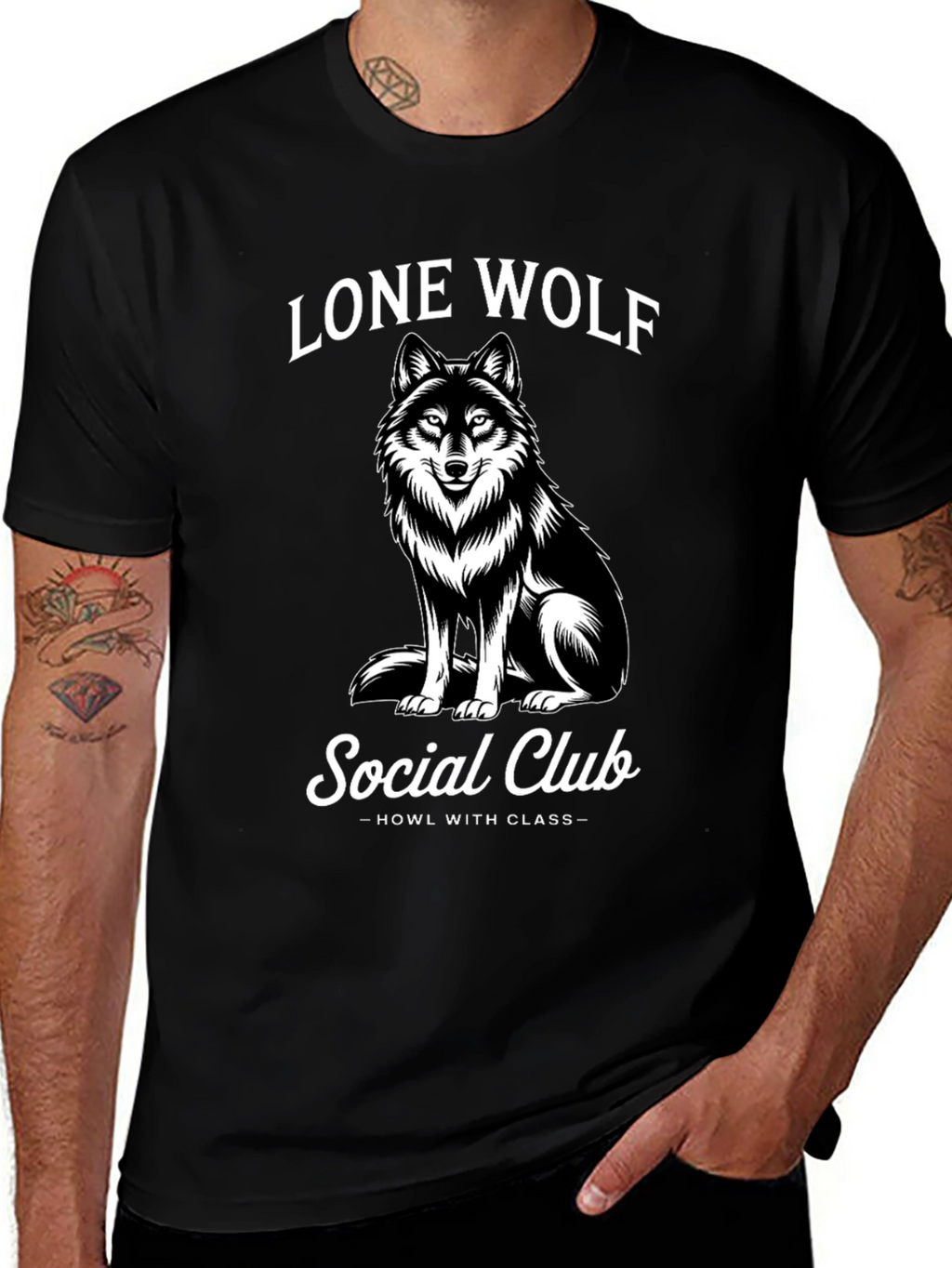 Lone Wolf Social Club Graphic Tee
