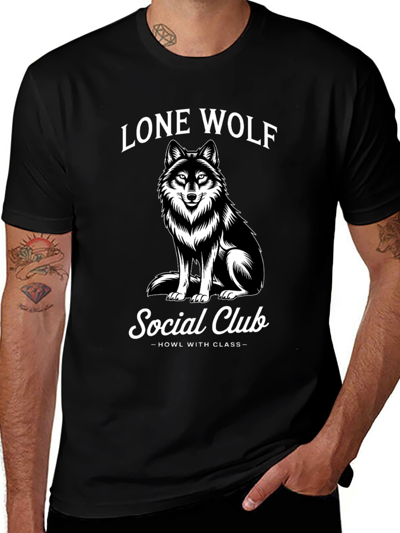 Lone Wolf Social Club Graphic Tee