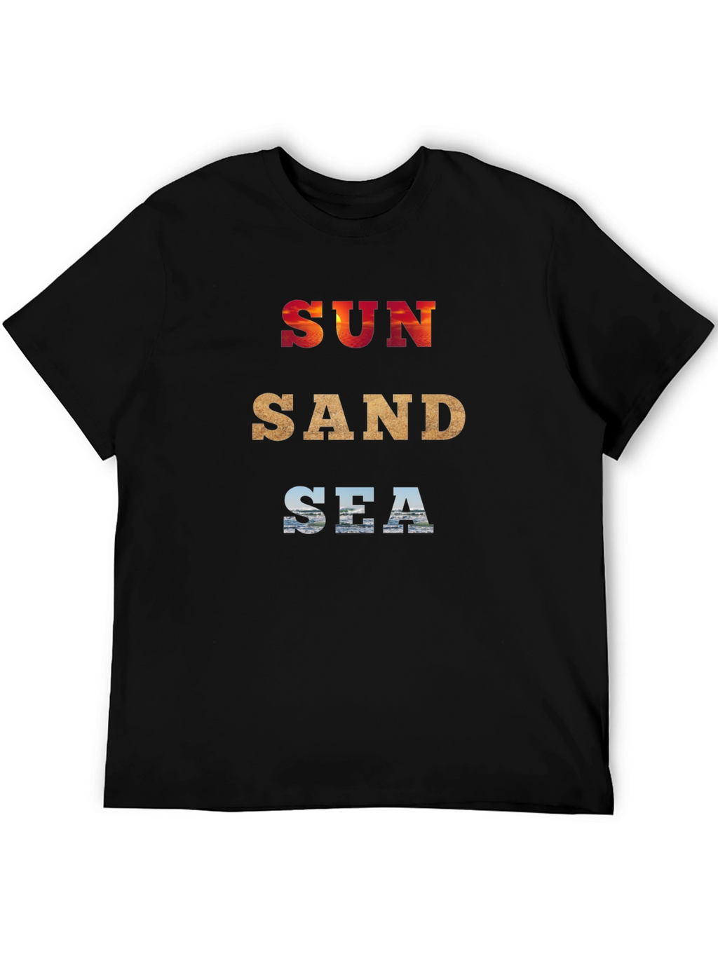 Sun Sand Sea Graphic Tee - Summer Ready!