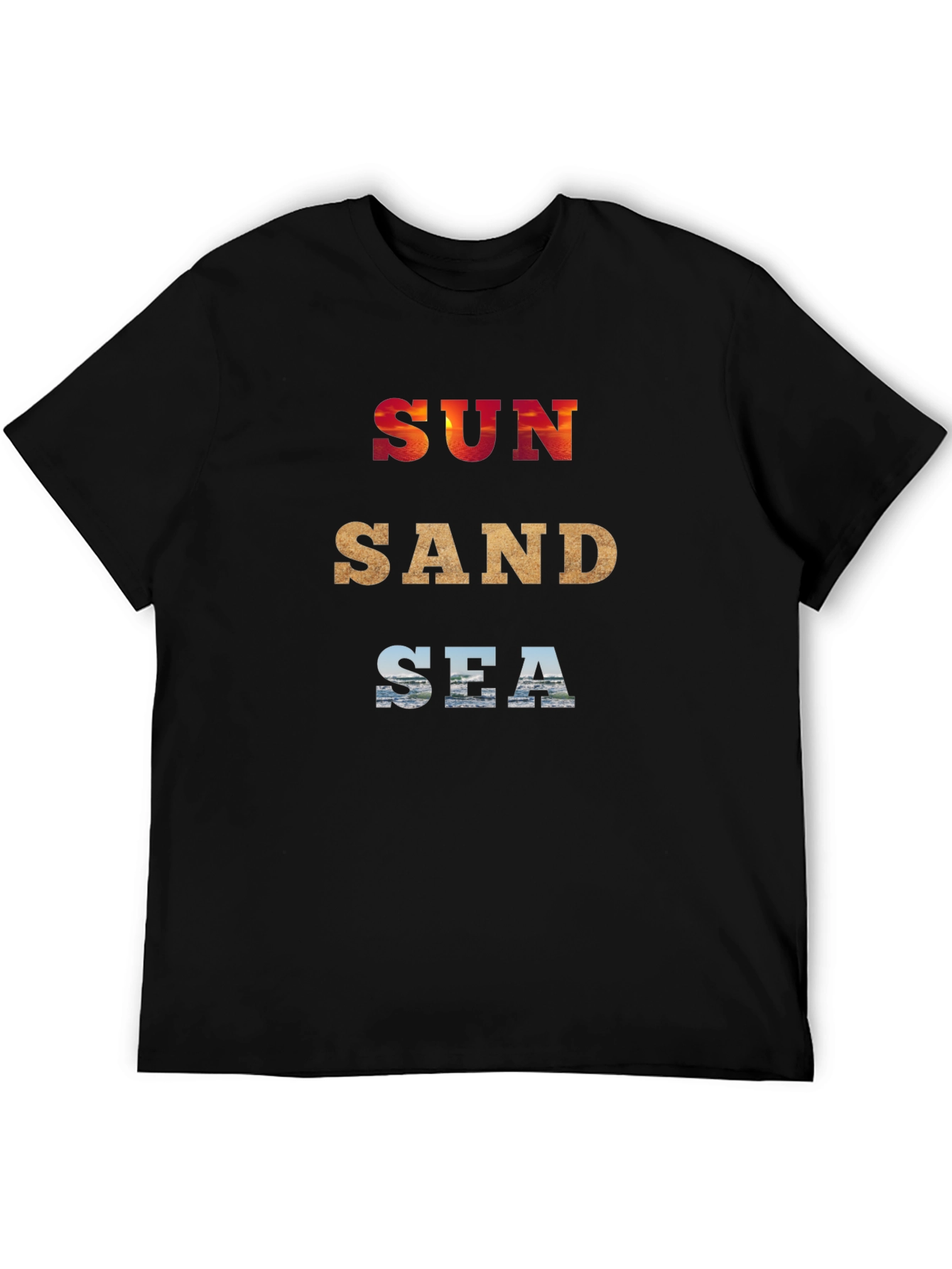 Sun Sand Sea Graphic Tee - Summer Ready!