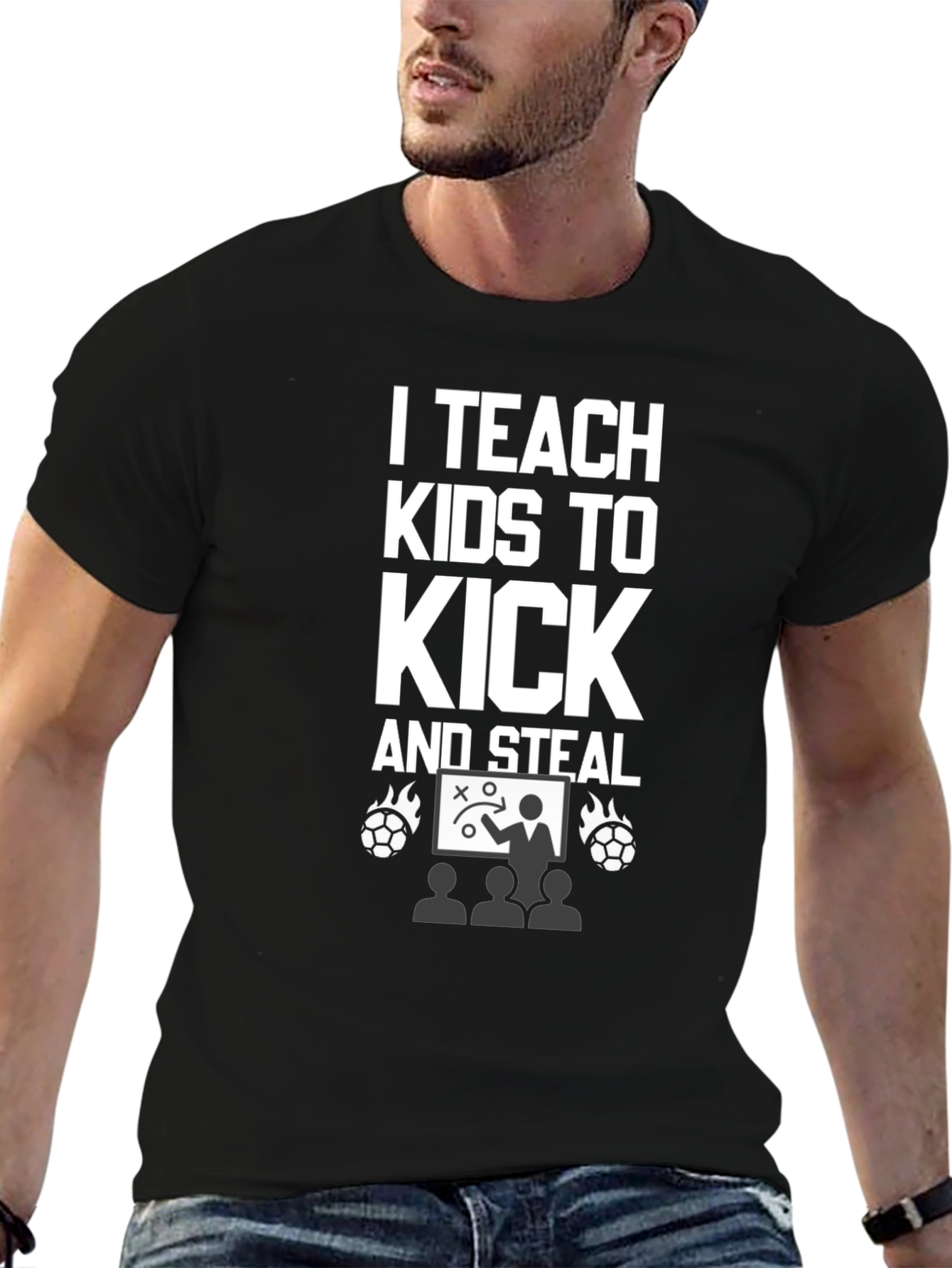 I Teach Kids to Kick and Steal T-Shirt