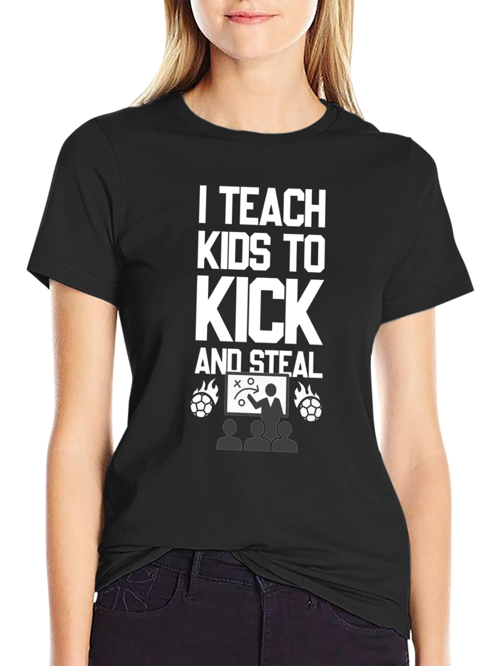 I Teach Kids to Kick and Steal T-Shirt