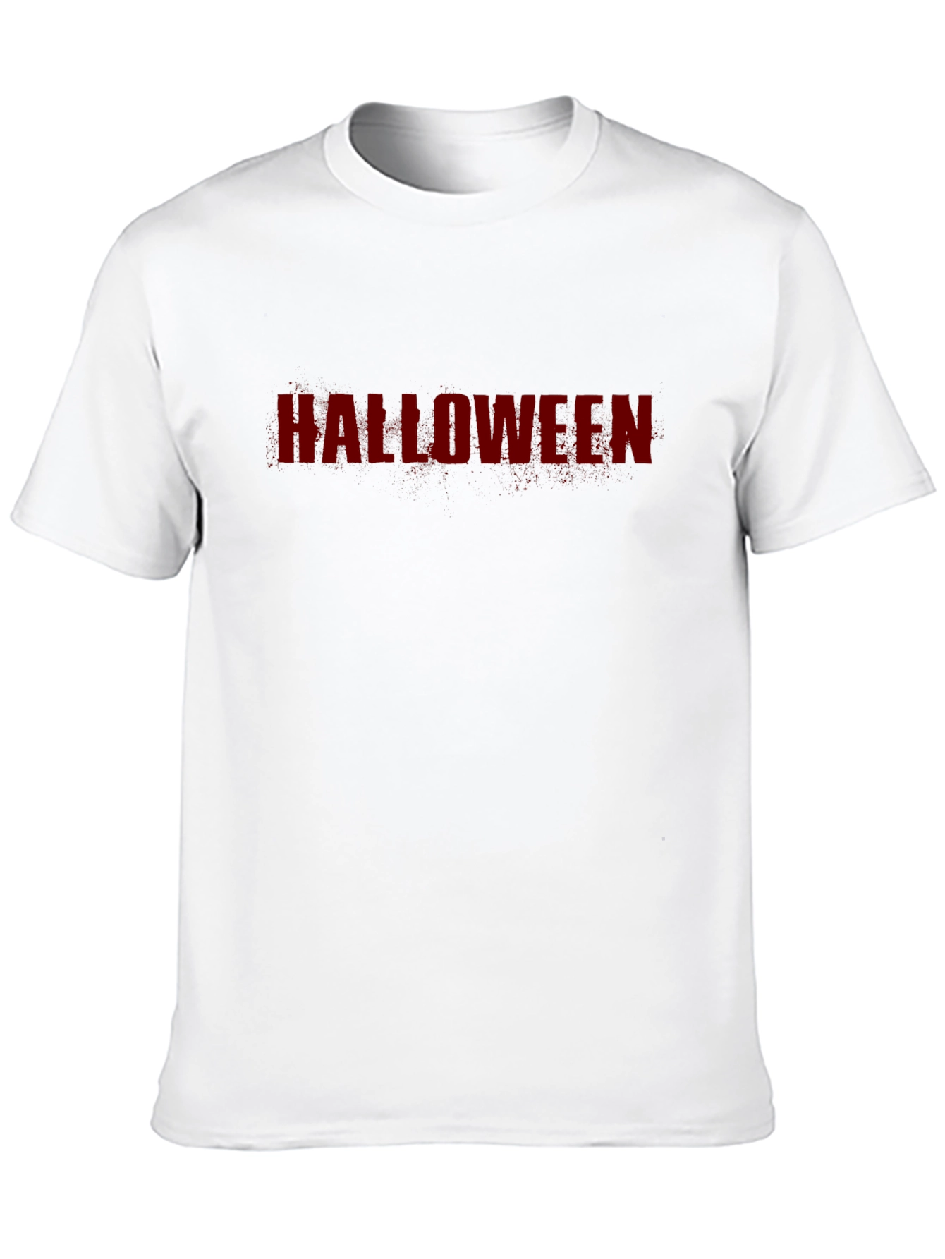 Halloween Graphic Tee - Black Short Sleeve Shirt