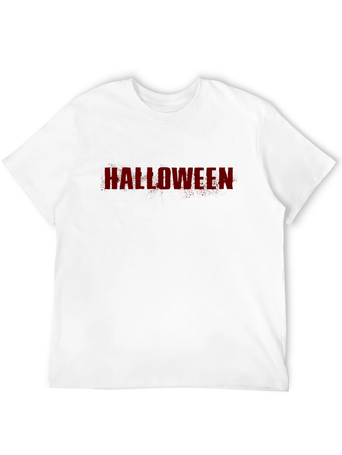 Halloween Graphic Tee - Black Short Sleeve Shirt