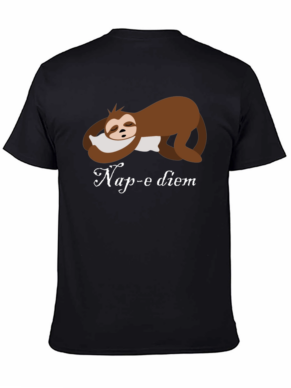 Nap-e Diem Sloth T-Shirt - Funny Sleepy Design